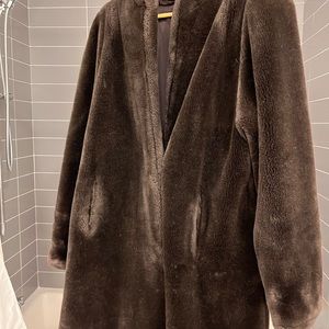 Stev by Searle faux fur swing coat